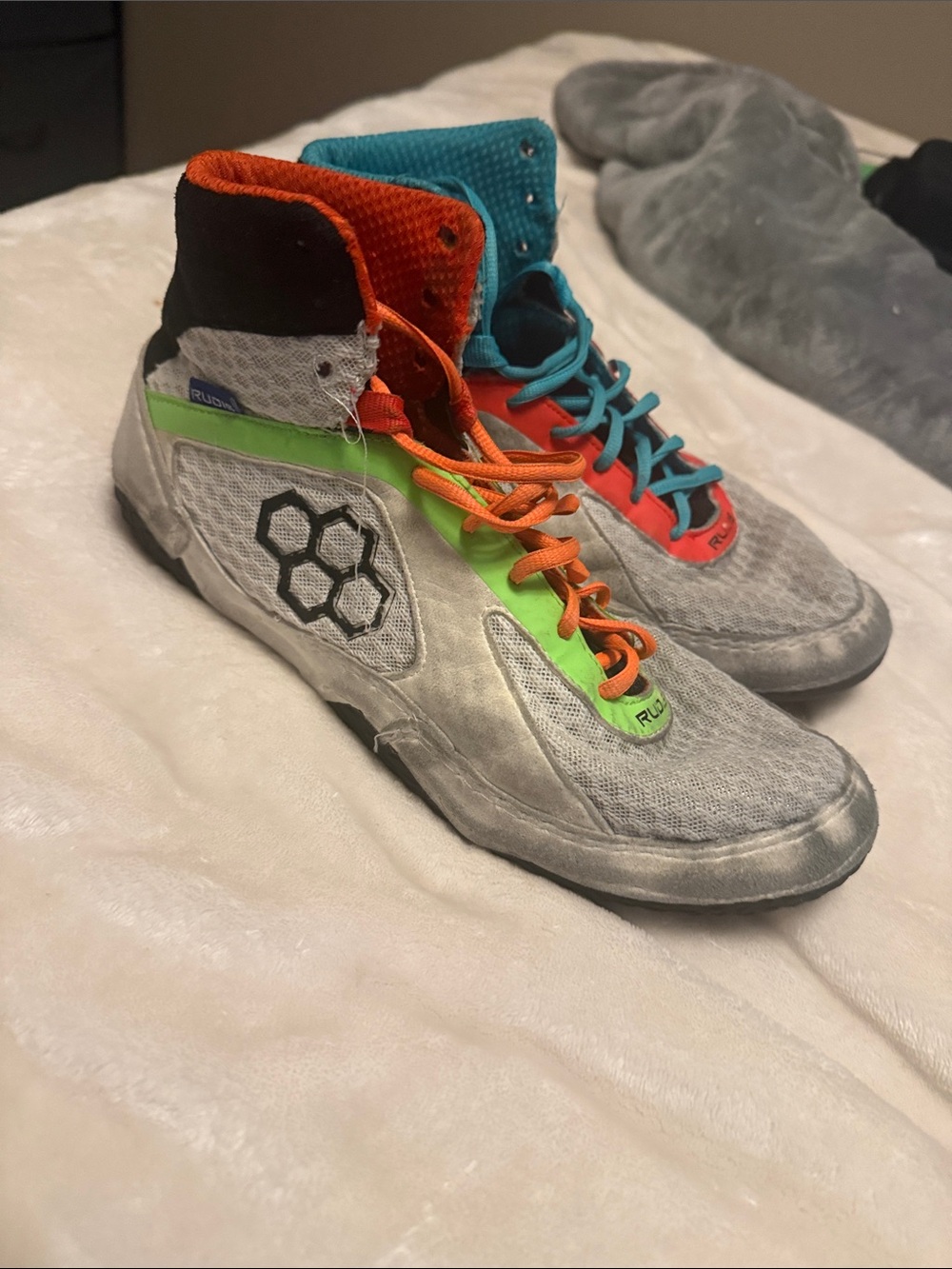 Rudis multi color wrestling shoes